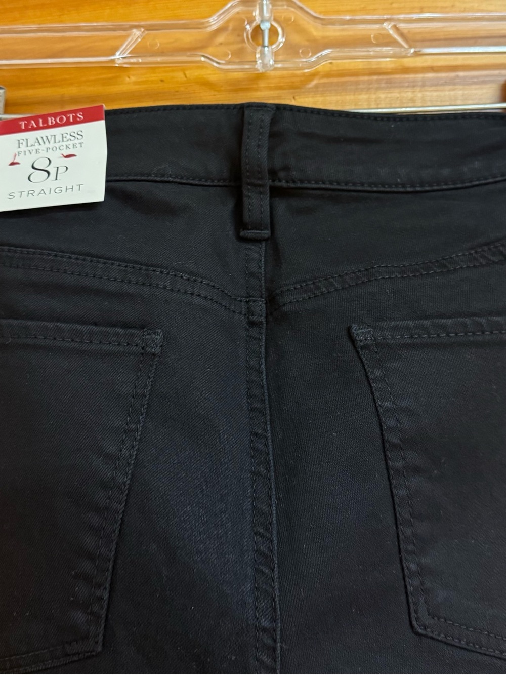 Talbots Flawless Five Pocket Jean. Straight leg. Size 8 petite